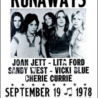 Runaways, The | San Francisco (Poster)