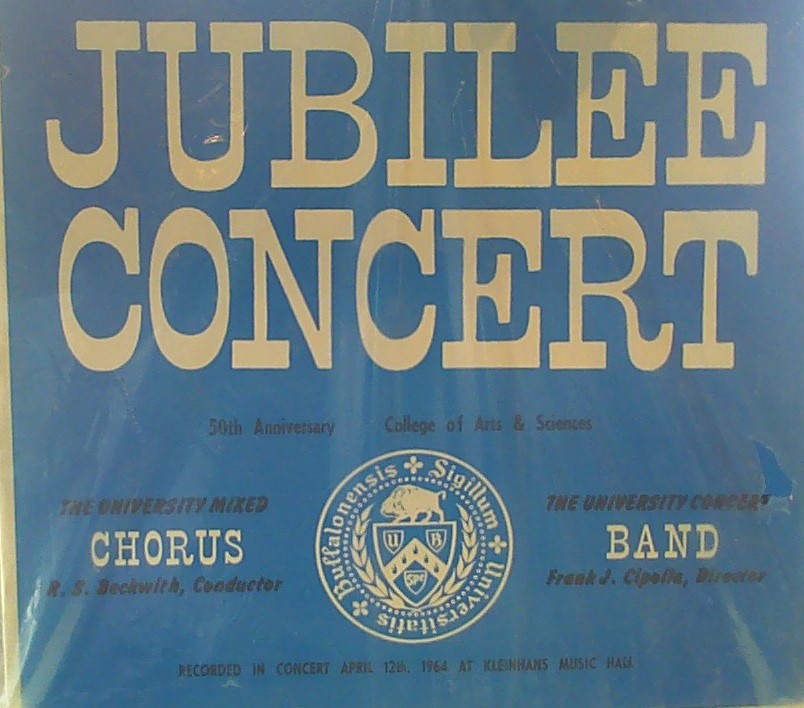 STATE UNIVERSITY OF NEW YORK AT BUFFALO - JUBILEE CONCERT