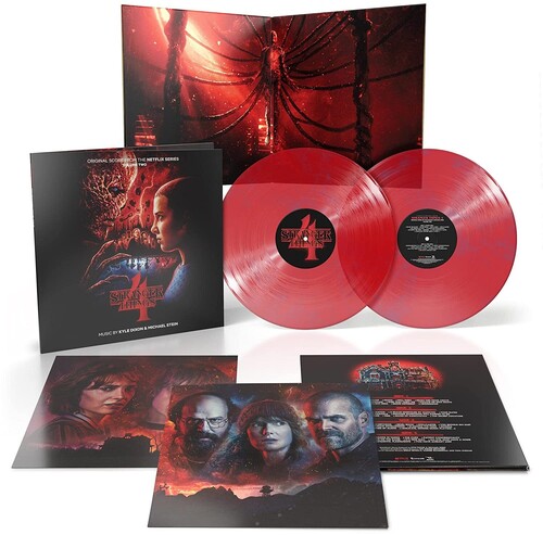 KYLE DIXON & MICHAEL STEIN - Stranger Things: Season 4 Volume 2 Vecna's Red World (Original Score From the Netflix Series) (Colored Vinyl, Red)