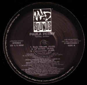 Paula Perry ‎– Extra, Extra (Vinyl)