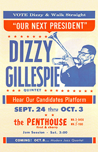 Dizzy Gillespie | The Penthouse (Poster)