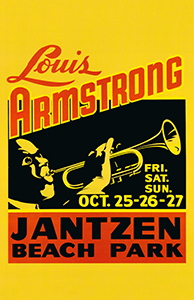 Louis Armstrong | Jantzen Beach Park (Poster)
