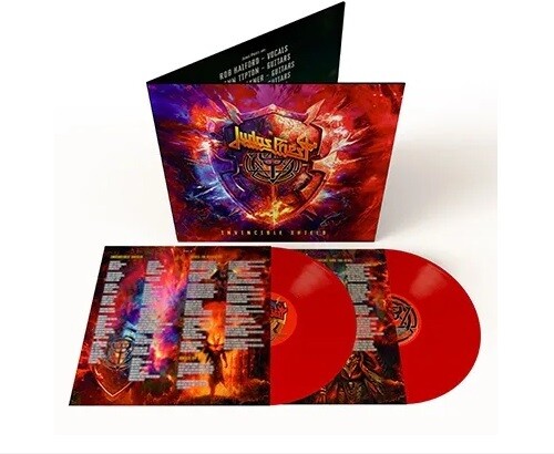 Judas Priest - Invincible Shield (Indie Exclusive, Colored Vinyl, Red)