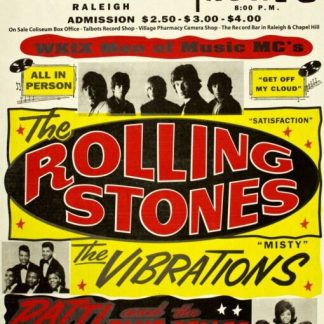 ROLLING STONES, THE | REYNOLDS COLISEUM | Vintage Concert (Poster)