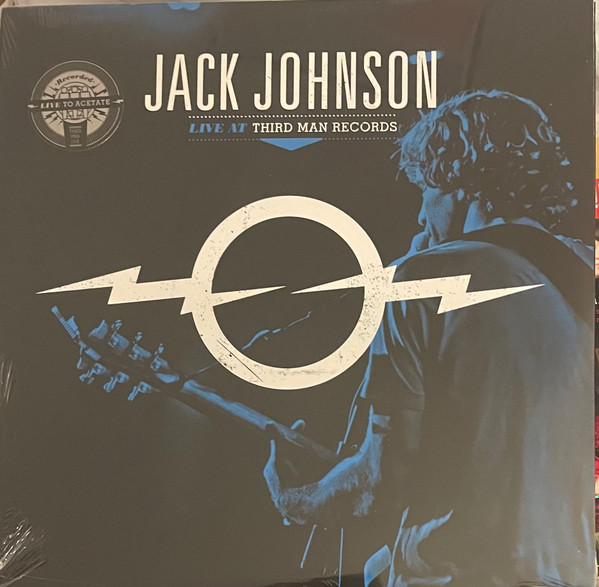 Jack Johnson – Live At Third Man Records (Vinyl, Reissue)