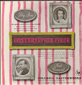 Noël Coward, Lily Pons – Conversation Piece