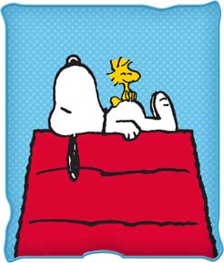 PEANUTS - SNOOPY WOODSTOCK HOUSE MICRO-PLUSH 45in x 60in THROW BLANKET