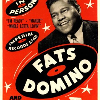 Fats Domino | Vintage Concert Poster