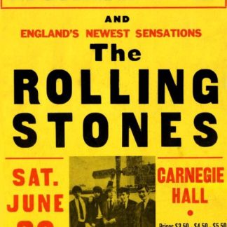 Rolling Stones, The | Carnegie Hall | Vintage Concert Poster