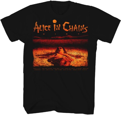 Alice In Chains - Dirt Album with Track List T-Shirt