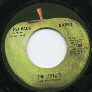 Beatles, The With Billy Preston – Get Back / Don't Let Me Down (7" Vinyl)