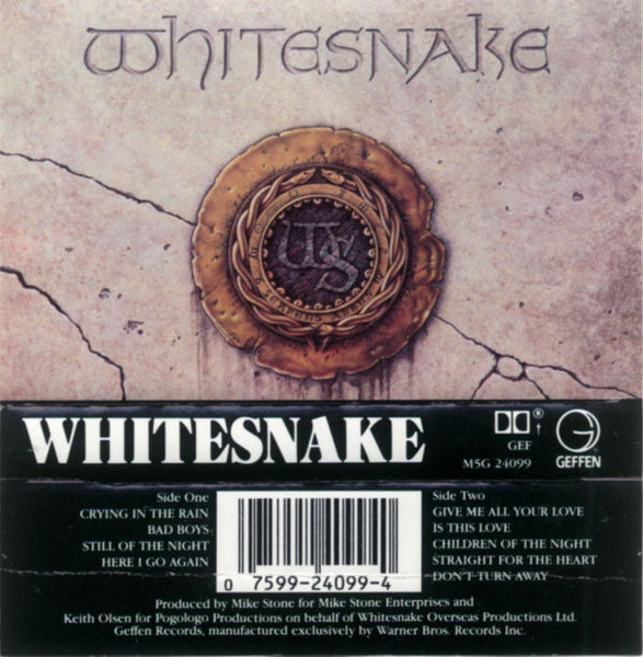 Whitesnake – Whitesnake (Cassette)
