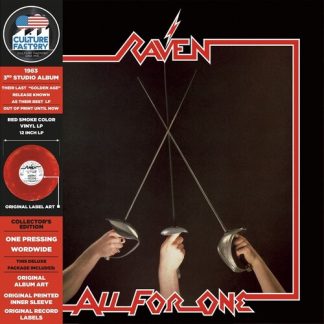 Raven - All For One - Red & Black Smoke (Colored Vinyl, Red, Black)