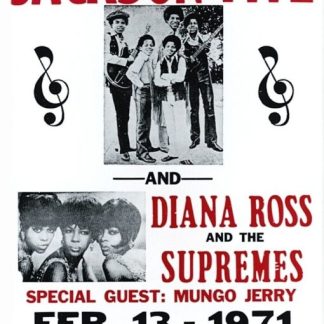 Jackson 5 | 1971 | Vintage Concert Poster