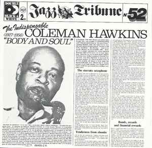 Coleman Hawkins – The Indispensable Coleman Hawkins "Body And Soul" (1927-1956) (2CD)