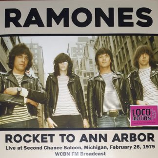 Ramones - Rocket To Ann Arbor Live At The Second Chance Saloon, Michigan, February 26, 1979 WCBN FM Broadcast (Red Vinyl)