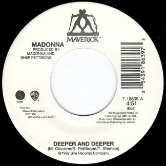 Madonna – Deeper And Deeper (7" Vinyl)