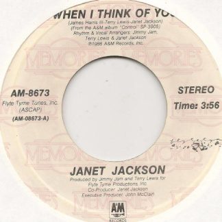 Janet Jackson – When I Think Of You / Control (7" Vinyl)