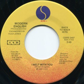 Modern English – I Melt With You / Hands Across The Sea (7" Vinyl)