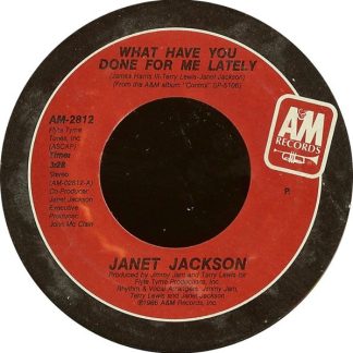 Janet Jackson – What Have You Done For Me Lately/He Doesn't Even Know I'm Alive (7" Vinyl)