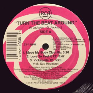 Vicki Sue Robinson – Turn The Beat Around (1991 Remixes) (Vinyl)