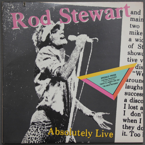 Rod Stewart – Absolutely Live (Vinyl)