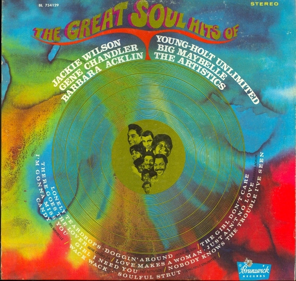 Various – The Great Soul Hits Of Jackie Wilson - Gene Chandler - Big Maybelle - Barbara Acklin - The Artistics - Young-Holt Unlimited (Vinyl)