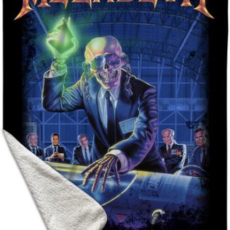 Rocksax - Megadeth - Sherpa Fleece Throw - Peace Sells (50 in x 60 in) (Blanket)