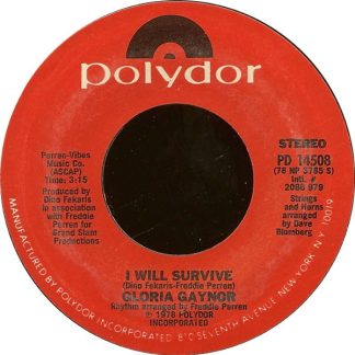 Gloria Gaynor – Substitute / I Will Survive (7" Vinyl)