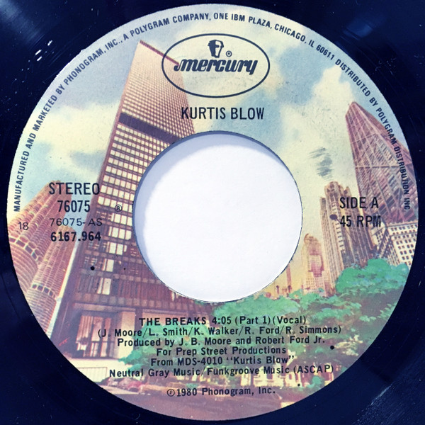 Kurtis Blow – The Breaks (7" Vinyl)
