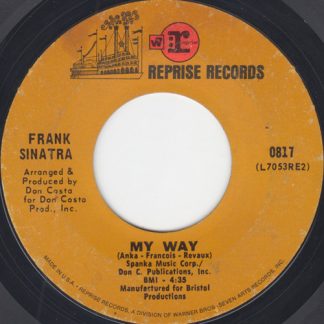 Frank Sinatra – My Way / Blue Lace (7" Vinyl)