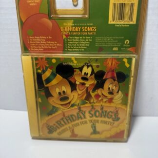 WALT DISNEY RECORDS PRESENTS BIRTHDAY SONGS: GAMES & FUN (CD)