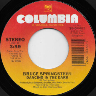 Bruce Springsteen – Dancing In The Dark/Pink Cadillac (7" Vinyl)