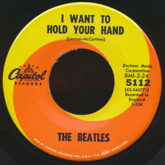 Beatles, The – I Want To Hold Your Hand / I Saw Her Standing There (7" Vinyl)