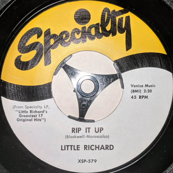 Little Richard And His Band – Rip It Up / Ready Teddy (7" Vinyl)