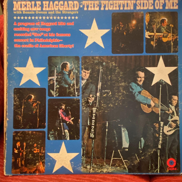 Merle Haggard With Bonnie Owens And The Strangers – The Fightin' Side Of Me (Vinyl)