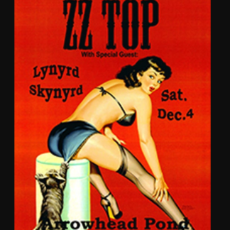 ZZ Top | Arrowhead Pond (Poster)