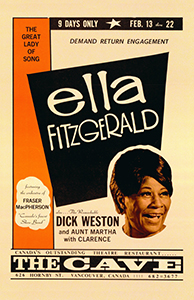 Ella Fitzgerald | The Cave (Poster)