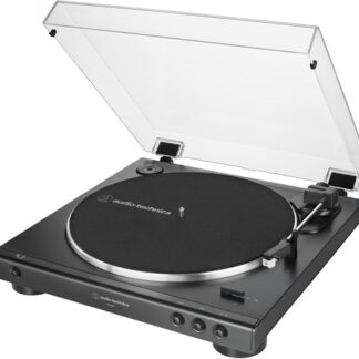 Audio Technica AT-LP60X-BK Fully Automatic Belt-Drive Turntable (Black)