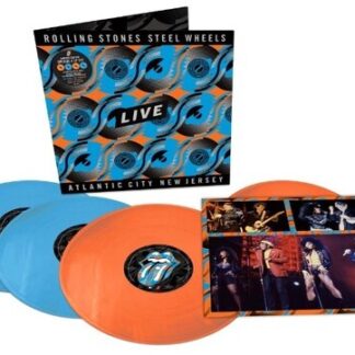 Rolling Stones, The - Steel Wheels Live (Live From Atlantic City, NJ, 1989) (180 Gram Vinyl, Limited Edition, Colored Vinyl, Blue)