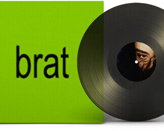 Charli XCX - BRAT (Colored Vinyl, Black Ice, Gatefold LP Jacket)