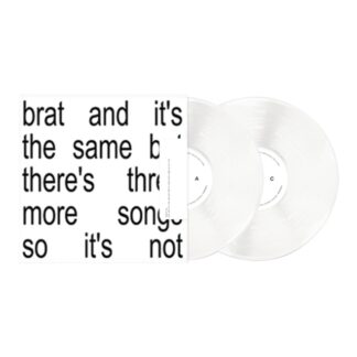 Charli XCX - Brat And It's The Same But There's Three More Songs So It's Not (Vinyl, Colored White)
