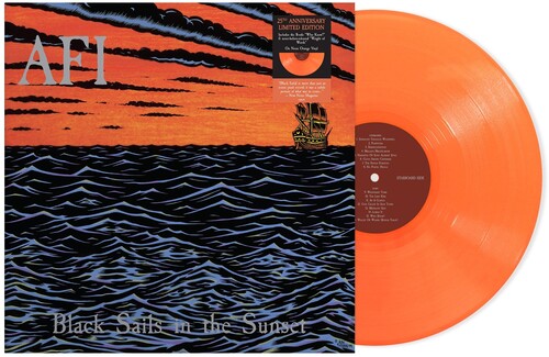 AFI - Black Sails In The Sunset (Parental Advisory Explicit Lyrics, Limited Edition, Colored Vinyl, Orange, 25th Anniversary Edition)