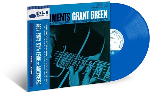Grant Green - Idle Moments (Indie Exclusive, Limited Edition, Colored Vinyl, Blue, 180 Gram Vinyl)