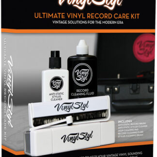 Vinyl Styl® Ultimate Vinyl Record Care Kit - Record & Stylus Brushes And Fluid