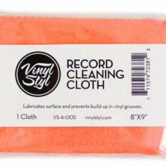 Vinyl Styl™ Vinyl Record Cleaning Cloth - Lubricated 8" X 9" (Single)