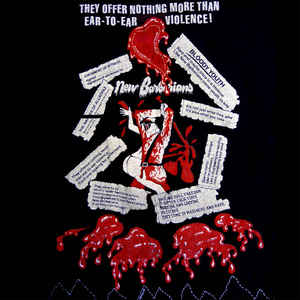 New Barbarians ‎– They Offer Nothing More Than Ear-To-Ear Violence 10" Vinyl)