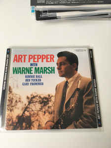 Art Pepper With Warne Marsh ‎– Art Pepper With Warne Marsh (CD)