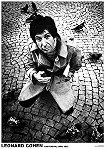 Leonard Cohen / Cobbles (Poster)