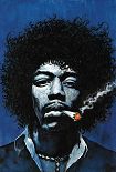 Jimi Hendrix / Spliff Painting Poster